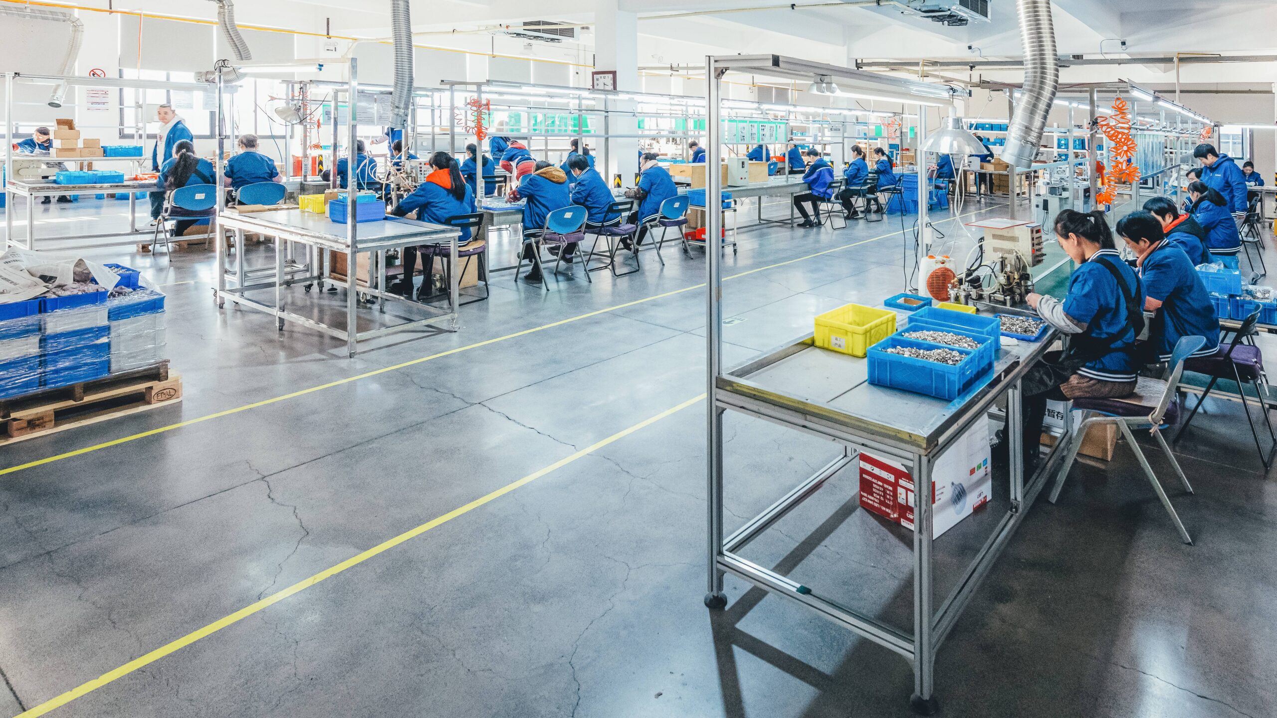 WZ Magnetics assembly line production facility