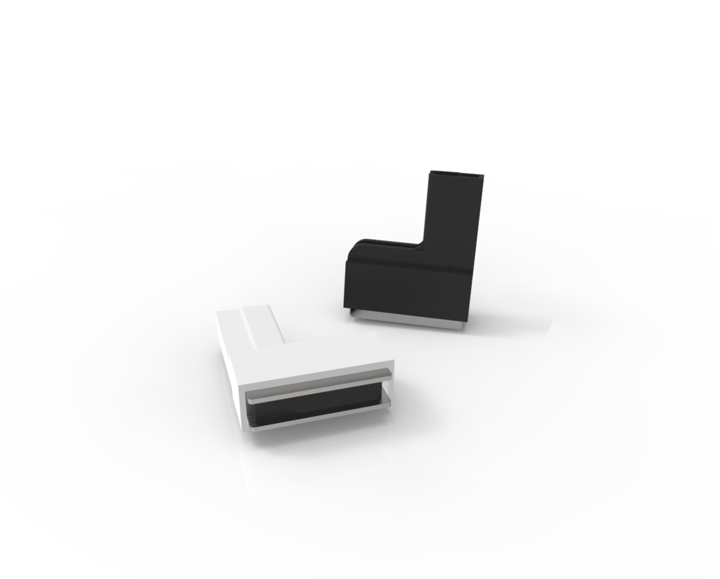 Boot shape magnetic base